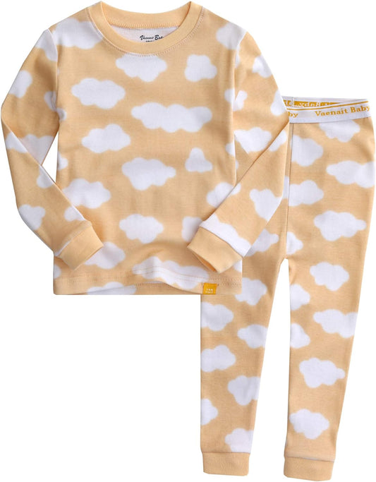 "Dreamy Dinosaur and Mermaid Pajamas for Stylish Toddler Boys and Girls: Ultra-Soft 100% Cotton Sleepwear Pjs"